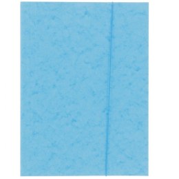 Teczka kartonowa na gumkę preszpan A4 niebieski jasny 330g Bigo (0897) Bigo