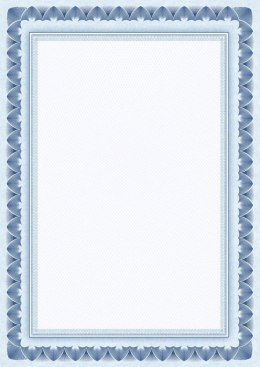 Dyplom arkady niebieskie A4 170g Galeria Papieru (210817) Galeria Papieru