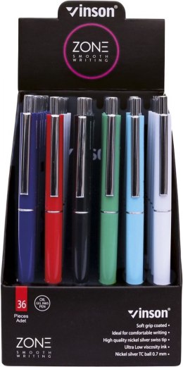Długopis hybrydowy Vinson vinson zone niebieski 0,7mm (394128) Vinson