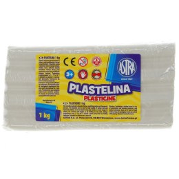 Plastelina Astra 1 kol. biała 1000g Astra