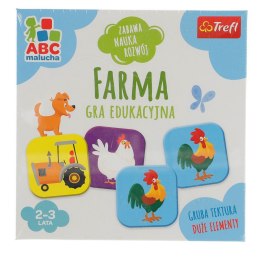 Gra edukacyjna Trefl Farma z Serii ABC Malucha Farma (01944) Trefl
