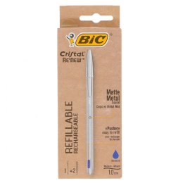 Długopis Bic cristal RE'new niebieski 1,0mm (997201) Bic