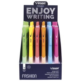 Długopis olejowy Vinson Fashion niebieski 0,7mm (C4) Vinson