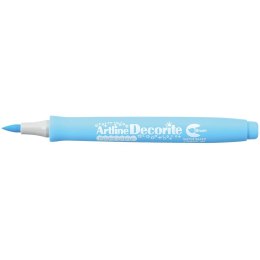 Marker specjalistyczny Artline pastelowy decorite, niebieski 1,0mm pędzelek końcówka (AR-035 1 4) Artline