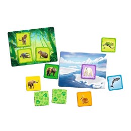 Gra edukacyjna Trefl Zwierzęta świata - Rodzina Treflików (02337) Trefl