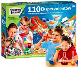 Zestaw kreatywny dla dzieci Naukowa Zabawa 110 eksperymentów Clementoni Clementoni