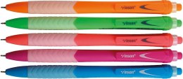 Długopis olejowy Vinson Fashion niebieskie 0,5mm (C4) Vinson