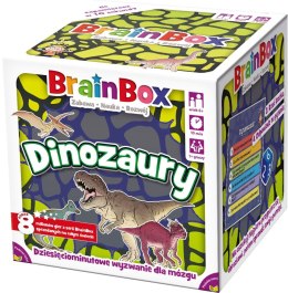 Gra edukacyjna Rebel BrainBox - Dinozaury (5902650617810) Rebel