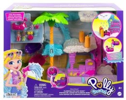 Figurka Mattel Polly Pocket zestaw flamingowa myjnia (HHJ05) Mattel