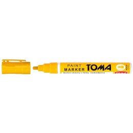Marker olejowy Toma, żółty 2,5mm okrągła końcówka (TO-440 0 2) Toma