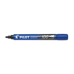 Marker permanentny Pilot, niebieski okrągła końcówka (SCA-100-L) Pilot