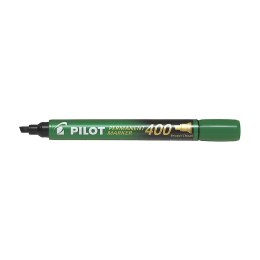 Marker permanentny Pilot, zielony 4,0mm ścięta końcówka (SCA-400-G) Pilot