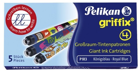 Naboje Pelikan Griffix niebieski (PN960542) Pelikan