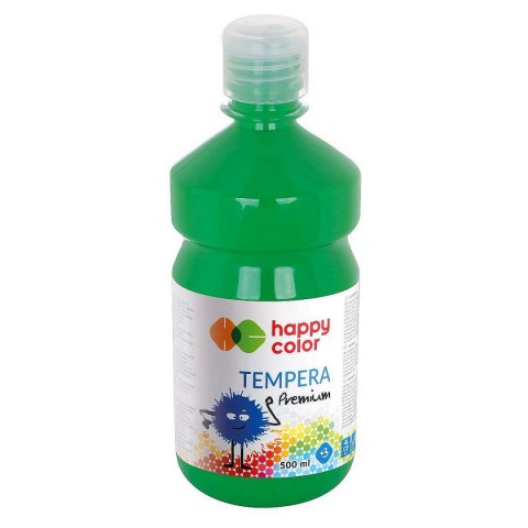 Farba tempera Happy Color kolor: zielony 500ml 1 kolor. (3310) Happy Color