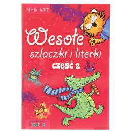 Książka dla dzieci Wesołe szlaczki i literki część 2 Literka Literka