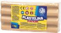 Plastelina Astra 1 kol. cielista 1000g Astra