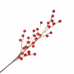 Ozdoba świąteczna gałązka dekoracyjna czerwonych jagód Arpex (VZ0417) Arpex