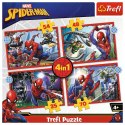 Puzzle Trefl Spider Man 4w1 el. (34384) Trefl