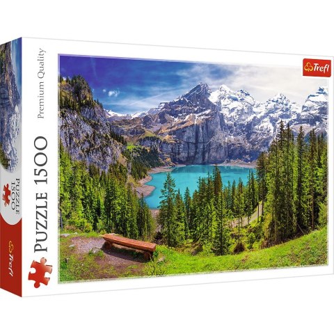 Puzzle Trefl Jezioro Oeschinen 1500 el. (26166) Trefl