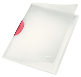 Skoroszyt ColorClip Magic A4 czerwona PVC PCW Leitz (41740025) Leitz