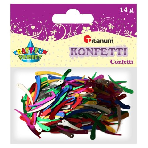 Konfetti Titanum Craft-Fun Series Kość słoniowa mix kolorów Titanum