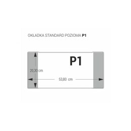 Okładka Biurfol P1 [mm:] 203x538 (OZK-33) Biurfol