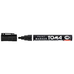 Marker olejowy Toma, czarny 2,5mm okrągła końcówka (TO-440 3 2) Toma