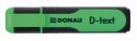 Zakreślacz Donau D-Text, zielony 1,0-5,0mm (7358001PL-06) Donau