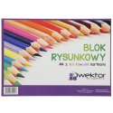 Blok rysunkowy Wektor kolor A4 mix 80g 20k Wektor