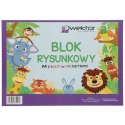 Blok rysunkowy Wektor kolor A4 mix 80g 20k Wektor