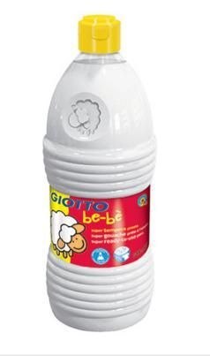 Farba tempera Giotto Be-Be kolor: biały 1000ml 1 kolor. (467501) Giotto