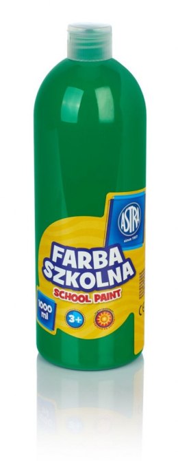 Farby plakatowe Astra szkolne kolor: zielony 1000ml 1 kolor. Astra