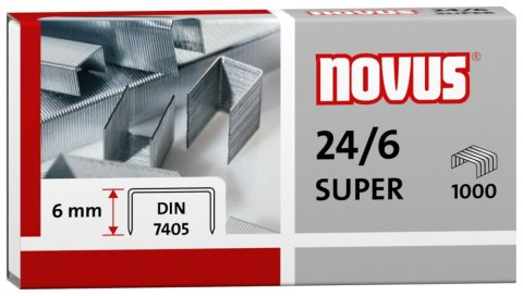 Zszywki Novus 24/6 Super Novus