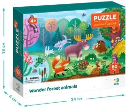 Puzzle Tm Toys zwierzęta leśne 60 el. (DOP300375) Tm Toys