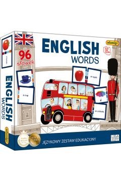 Gra edukacyjna Kukuryku English words - językowy zestaw edukacyjny Kukuryku