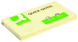 Notes samoprzylepny Q-Connect żółta jasna 100k [mm:] 127x76 (KF10503) Q-Connect
