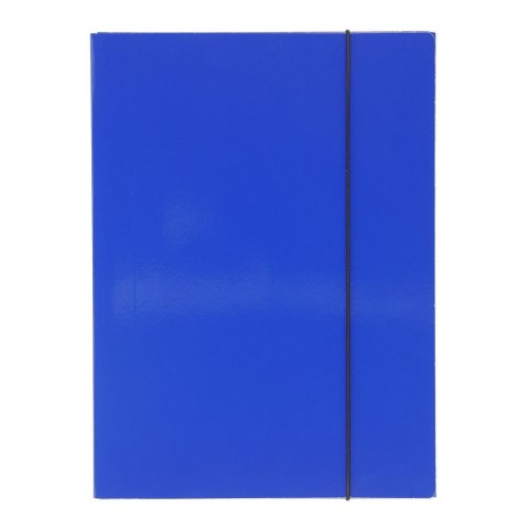 Teczka kartonowa na gumkę 1 A4 niebieski 450g VauPe (302/03) VauPe