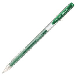 Długopis żelowy Uni zielony 0,3mm (UMN-100) Uni