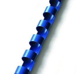 Grzbiety do bindowania plastikowe 45 mm niebieskie (405453) Argo