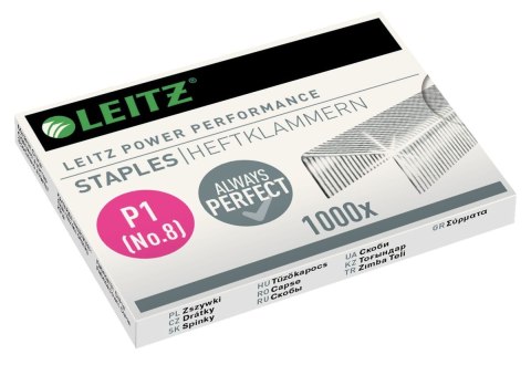 Zszywki 8 Leitz 1000 szt (55780000) Leitz