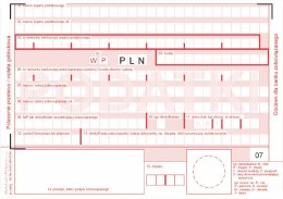 Druk samokopiujący Podatki polecenie przelewu/wpłata gotówkowa 2-odc. A6 80k. Michalczyk i Prokop (471-5) Michalczyk i Prokop