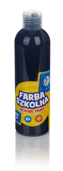 Farby plakatowe Astra szkolne kolor: czarny 250ml 1 kolor. Astra