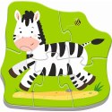 Puzzle Trefl puzzle baby classic zwierzatka na safari 18 el. (36073) Trefl