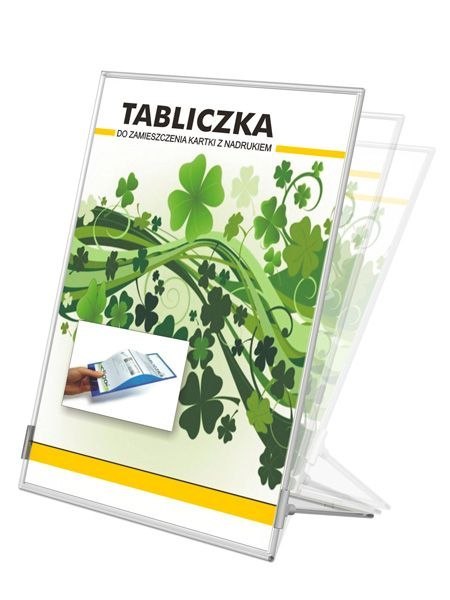 Tabliczka stojąca jednostronna Panta Plast 110x150 (0403-006-00) Panta Plast