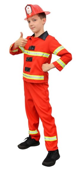Kostium dziecięcy - Czerwony strażak - rozmiar M Arpex (SD3002-M-2312) Arpex