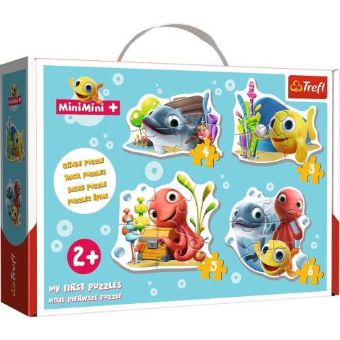 Puzzle Trefl puzzle baby classic 4w1 el. (36125) Trefl