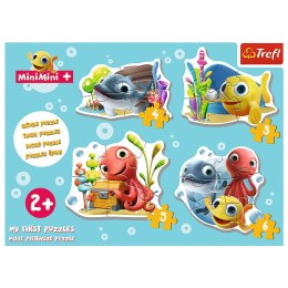 Puzzle Trefl puzzle baby classic 4w1 el. (36125) Trefl