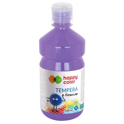 Farba tempera Happy Color kolor: lawendowy 500ml 1 kolor. (HA 3310 0500-62) Happy Color