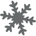 Dziurkacz ozdobny Craft-Fun Series 25mm płatek śniegu Titanum (T-8810-13e) Titanum