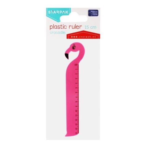 Linijka plastik Starpak 15cm (470962) Starpak